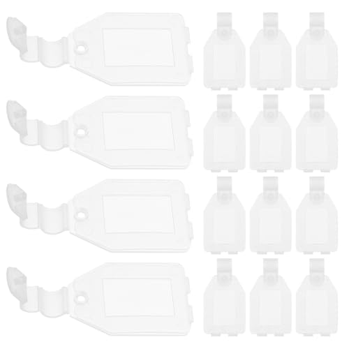 TOBBOMEY 20 Stück Teiliges Preisschildhalter Transparent Praktische Aufhängung für Supermärkte und Einzelhandel Vielseitiger Etikettenhalter Einfache Montage Langlebiges Kunststoffmaterial TOBBOMEY 20 Stück Teiliges Preisschildhalter Transparent Praktische Aufhängung für Supermärkte und Einzelhandel Vielseitiger Etikettenhalter Einfache Montage Langlebiges Kunststoffmaterial von TOBBOMEY