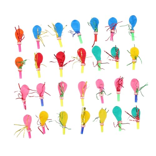 TOBBOMEY 200 Stück Kindergeburtstagsballons und Tröten Set für Feierlichkeiten im Freien Enthält Pfeifen und Bunte Ballons für Partys und Spiele TOBBOMEY 200 Stück Kindergeburtstagsballons und Tröten Set für Feierlichkeiten im Freien Enthält Pfeifen und Bunte Ballons für Partys und Spiele von TOBBOMEY