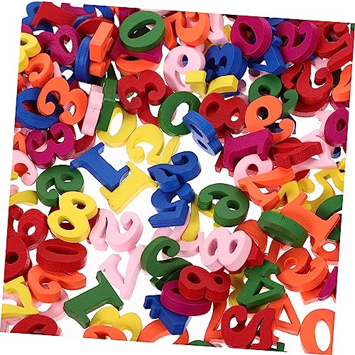 TOBBOMEY 200 Stück Teiliges Bunte Holz Zahlen Deko Hohe Handgefertigte Holzzahlen für DIY Bastelprojekte Party Tischdeko Silvester Jahreszahl Aufsteller Holz Craft Dekoration TOBBOMEY 200 Stück Teiliges Bunte Holz Zahlen Deko Hohe Handgefertigte Holzzahlen für DIY Bastelprojekte Party Tischdeko Silvester Jahreszahl Aufsteller Holz Craft Dekoration von TOBBOMEY