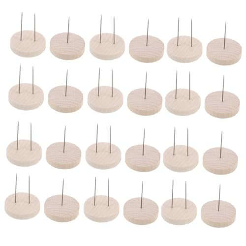 TOBBOMEY 24 Stück Teiliges Puppenständer Holzsockel und Filznadeln Verstärkte Doppelstift Konstruktion für Stabile Präsentation von Plüschbären und Actionfiguren Vielseitig für Sammler und TOBBOMEY 24 Stück Teiliges Puppenständer Holzsockel und Filznadeln Verstärkte Doppelstift Konstruktion für Stabile Präsentation von Plüschbären und Actionfiguren Vielseitig für Sammler und von TOBBOMEY