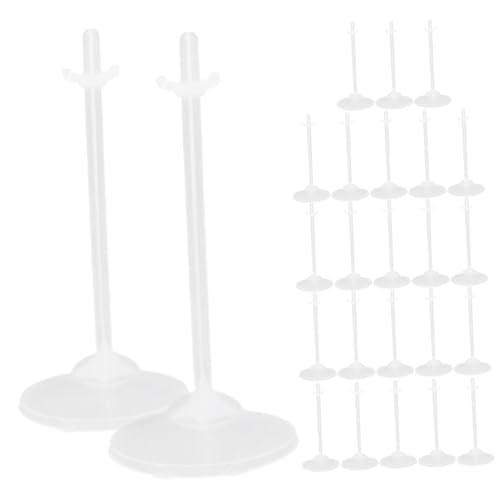 TOBBOMEY 24 Stück Teiliges Transparentes Puppenständer mit Stabilem Halt für Kleine Figuren und Action Figuren Kreatives Displayzubehör für Puppenhäuser und Sammlungen TOBBOMEY 24 Stück Teiliges Transparentes Puppenständer mit Stabilem Halt für Kleine Figuren und Action Figuren Kreatives Displayzubehör für Puppenhäuser und Sammlungen von TOBBOMEY