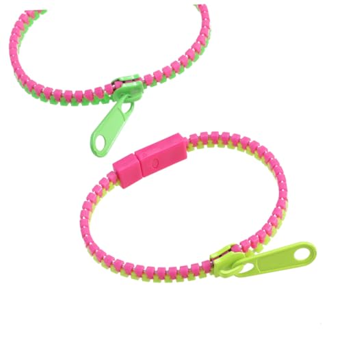 TOBBOMEY 24 Stück Teiliges Zipper Freundschaftsarmband Modische Zweifarbige Armbänder Stressabbauendes Partyspielzeug Bunte Accessoires für Kindergeburtstag und Zufällige TOBBOMEY 24 Stück Teiliges Zipper Freundschaftsarmband Modische Zweifarbige Armbänder Stressabbauendes Partyspielzeug Bunte Accessoires für Kindergeburtstag und Zufällige von TOBBOMEY