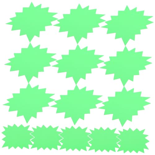 TOBBOMEY 250 Stck Fluoreszierende Blanko Preisschilder Explosion Preisetiketten für Kleidung Einzelhandel Selbst Beschriftbar Praktische Bunte Aufkleber für Verkaufsaktionen und von TOBBOMEY