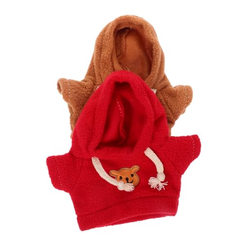TOBBOMEY 2stücke Bären Kleidung Für Kuscheltiere Hoodie-Outfits Für Bären Und Puppen Waschbare Stoffe Als Für Kreatives Spielzeug Zubehör TOBBOMEY 2stücke Bären Kleidung Für Kuscheltiere Hoodie-Outfits Für Bären Und Puppen Waschbare Stoffe Als Für Kreatives Spielzeug Zubehör von TOBBOMEY
