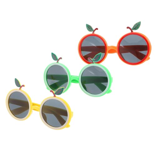 TOBBOMEY 3 Orangefarbene Brillen Mit Hawaii- Neuheit Für Einzigartige Foto-requisiten TOBBOMEY 3 Orangefarbene Brillen Mit Hawaii- Neuheit Für Einzigartige Foto-requisiten von TOBBOMEY