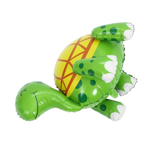 TOBBOMEY 3D-Schildkrötenballon party zubehör aufblasbare schildkröte D Tierballon Bühnendekoration Kinderballon Palmenballon Frosch Ballondekoration Cartoon-Tierballons Aluminiumfolie Green TOBBOMEY 3D-Schildkrötenballon party zubehör aufblasbare schildkröte D Tierballon Bühnendekoration Kinderballon Palmenballon Frosch Ballondekoration Cartoon-Tierballons Aluminiumfolie Green von TOBBOMEY