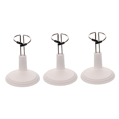 TOBBOMEY 3Stücke Puppenständer Robuste und Multifunktionale Halterung für Puppen zur Präsentation von Figuren Kinderzimmer und Spielzeugdisplay von TOBBOMEY