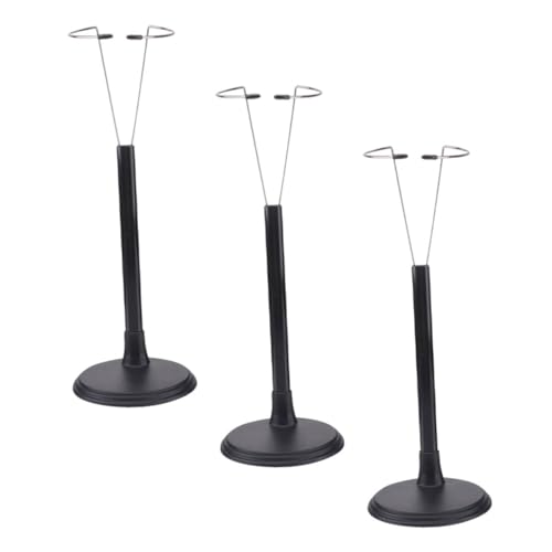TOBBOMEY 3-teiliger Puppenständerhalter Für Puppen-Display-Rack Stabiler Puppenständer Höhenverstellbar Für Action-Figuren von TOBBOMEY