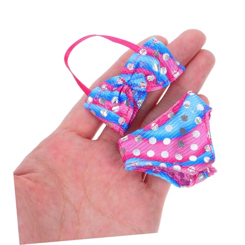 TOBBOMEY 4 Sätze Kleidung für Puppen Teiliges Bikini für Puppen für Sommerferien und Kreatives Spiel Detailreich Gefertigt aus Bequemen Materialien TOBBOMEY 4 Sätze Kleidung für Puppen Teiliges Bikini für Puppen für Sommerferien und Kreatives Spiel Detailreich Gefertigt aus Bequemen Materialien von TOBBOMEY