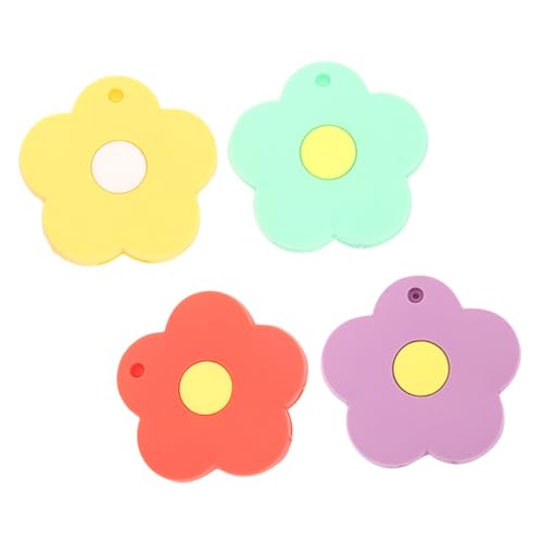 TOBBOMEY 4 Stück Silikon Schlüsselhüllen mit Blumenmotiv Schützende Leichte Schlüsselkennzeichen Praktische Schlüsselanhänger für Haus Studentenschlüssel Kreativ TOBBOMEY 4 Stück Silikon Schlüsselhüllen mit Blumenmotiv Schützende Leichte Schlüsselkennzeichen Praktische Schlüsselanhänger für Haus Studentenschlüssel Kreativ von TOBBOMEY