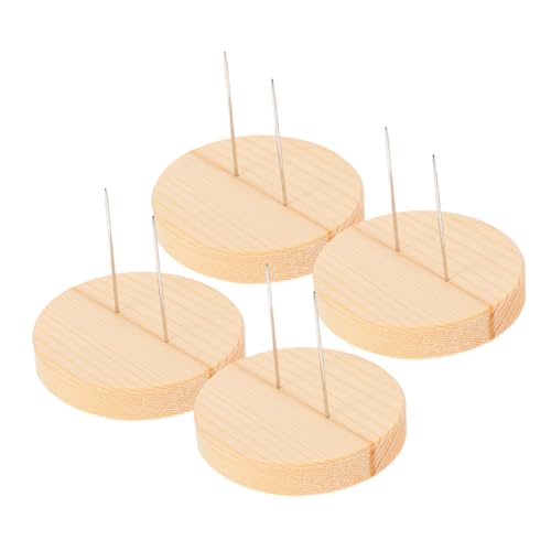 TOBBOMEY 4 Stück Teiliges Puppenständer aus Holz mit Doppelnadeligem Halter Stabiler Sockel für Nadel Filzpuppen Vielseitiger Display Halter für DIY Filztiere und Figuren Kreativer TOBBOMEY 4 Stück Teiliges Puppenständer aus Holz mit Doppelnadeligem Halter Stabiler Sockel für Nadel Filzpuppen Vielseitiger Display Halter für DIY Filztiere und Figuren Kreativer von TOBBOMEY