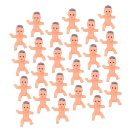 TOBBOMEY 40 Stück Teiliges Miniatur Engel Junge Mädchen Figuren Set aus Robustem Kunststoff Detailreich Gestaltete Partydekoration für Shower Wiederverwendbar und Farbecht für Spiele und von TOBBOMEY