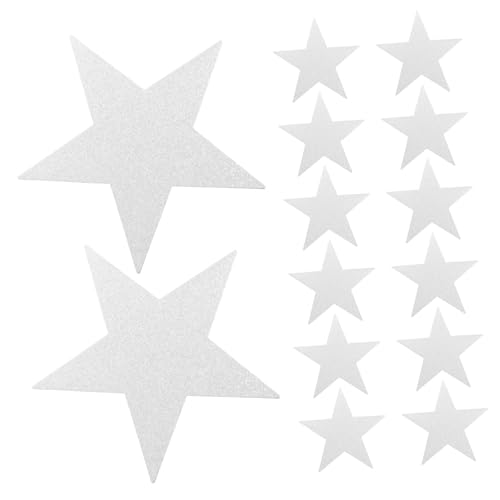 TOBBOMEY 48 Stück Teiliges Glitzer Stern Papier Ausschnitt Robuste Vielseitige Klassenzimmer Wanddekoration zum Schreiben Zeichnen Basteln und Kreative Diy Projekte Silberner Glitzereffekt TOBBOMEY 48 Stück Teiliges Glitzer Stern Papier Ausschnitt Robuste Vielseitige Klassenzimmer Wanddekoration zum Schreiben Zeichnen Basteln und Kreative Diy Projekte Silberner Glitzereffekt von TOBBOMEY