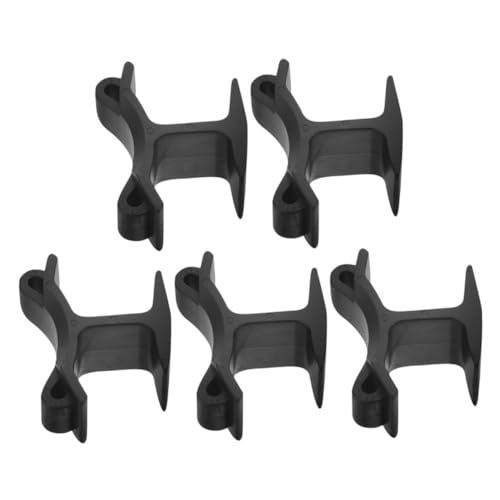 TOBBOMEY 5 Stück Pfeifenhalter aus Kunststoff Fingerclip für Schiedsrichter und Trainer Sicherer Trainingszubehör für Sport und Outdoor Aktivitäten von TOBBOMEY