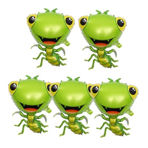 TOBBOMEY 5 Stück Teiliges Großer Mantel Folienballons Tierförmige Party Deko Langlebige und Stabile Aufblasbare Mantisbälle mit Klaren Motiven Geeignet für Innen und Außendekoration TOBBOMEY 5 Stück Teiliges Großer Mantel Folienballons Tierförmige Party Deko Langlebige und Stabile Aufblasbare Mantisbälle mit Klaren Motiven Geeignet für Innen und Außendekoration von TOBBOMEY