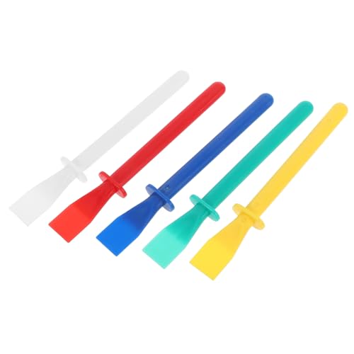 TOBBOMEY 5 Stück Teiliges Lederkleber Spachtel Kunststoff Farbige Flexible Klebstoff Auftragshilfe für DIY Lederprojekte Präzise Wiederverwendbar Kompakt und Nachhaltig TOBBOMEY 5 Stück Teiliges Lederkleber Spachtel Kunststoff Farbige Flexible Klebstoff Auftragshilfe für DIY Lederprojekte Präzise Wiederverwendbar Kompakt und Nachhaltig von TOBBOMEY