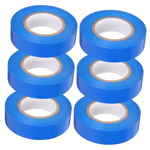 TOBBOMEY 6 Rollen Isolierband Elektriker Klebeband Stark Klebend PVC Elektro Klebeband für Kabelschutz und Verdrahtung Innen Außen Gebrauch TOBBOMEY 6 Rollen Isolierband Elektriker Klebeband Stark Klebend PVC Elektro Klebeband für Kabelschutz und Verdrahtung Innen Außen Gebrauch von TOBBOMEY