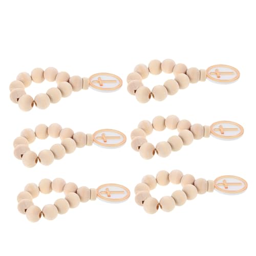 TOBBOMEY 6 Stück Teiliges Holz Rosenkranz mit Kruzifix Anhänger Weißer Organza Beutel Handgefertigte Gebetsperlen für Taufe Erstkommunion Shower Christliche Feier Geschenke TOBBOMEY 6 Stück Teiliges Holz Rosenkranz mit Kruzifix Anhänger Weißer Organza Beutel Handgefertigte Gebetsperlen für Taufe Erstkommunion Shower Christliche Feier Geschenke von TOBBOMEY