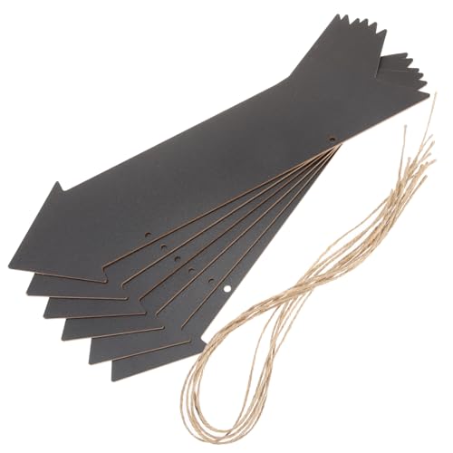 TOBBOMEY 6 Stück Teiliges Pfeilschild Blanko Richtungsschilder mit Beschreibbarer Oberfläche Leichtes DIY Türschild für Geschäft Hochzeit Garten Vielseitige Dekoration TOBBOMEY 6 Stück Teiliges Pfeilschild Blanko Richtungsschilder mit Beschreibbarer Oberfläche Leichtes DIY Türschild für Geschäft Hochzeit Garten Vielseitige Dekoration von TOBBOMEY