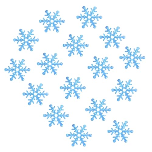 TOBBOMEY 600 Stk. Teiliges Weihnachts Konfetti Blaue Schneeflocken Streudeko Geruchloses Langlebiges Vielseitige Partydekoration und Foto Requisiten für Festliche Feiern von TOBBOMEY