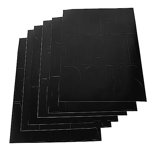 TOBBOMEY 6blätter Vinyl Buchstaben Aufkleber Selbstklebende Alphabet Sticker Für Scrapbooking Und Langlebig Für Briefkästen Wände Und Kreative Projekte TOBBOMEY 6blätter Vinyl Buchstaben Aufkleber Selbstklebende Alphabet Sticker Für Scrapbooking Und Langlebig Für Briefkästen Wände Und Kreative Projekte von TOBBOMEY