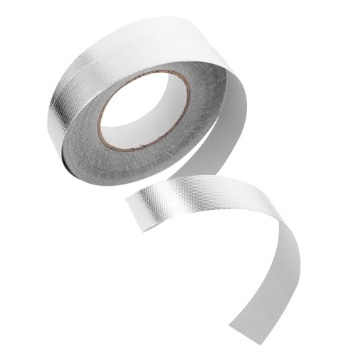 TOBBOMEY Aluminium Klebeband Hitzebeständig Selbstklebend Dickes Dichtungsband mit für Abdichtung Reparatur Dampfsperre Vielseitig für Rohrleitungen und Renovierung von TOBBOMEY