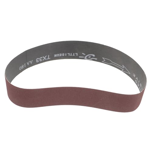 TOBBOMEY Bandschleifer Schleifband Körnung Schleifpapier Schleifbock Zubehör für Holz Metall Schleifen Polieren Schnelle Oberflächenbearbeitung Präzise Steuerung Vielseitig Einsetzbar von TOBBOMEY