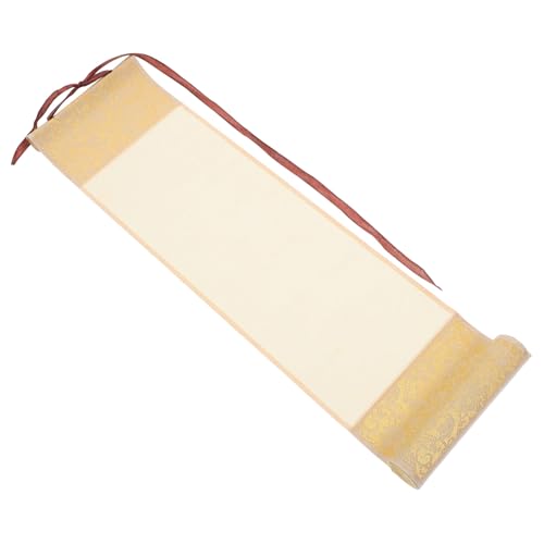 TOBBOMEY Blank Vintage Chinese Calligraphy Painting Scroll Wanddekoration Leere Zeichenrolle für Kalligraphie und Malerei mit Glatter Oberfläche und Langlebigem Papier TOBBOMEY Blank Vintage Chinese Calligraphy Painting Scroll Wanddekoration Leere Zeichenrolle für Kalligraphie und Malerei mit Glatter Oberfläche und Langlebigem Papier von TOBBOMEY
