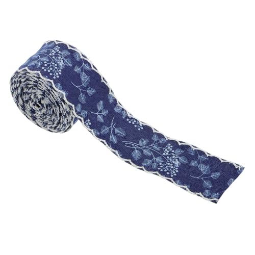 TOBBOMEY Denim-Band Bordüren Und Borten Für Bekleidung Bastelband Jeansblaues Band Blaues Jeansband Fransen Für Kleidung Denim-Haarschmuck Spitzenbesatzband Jeansfaden Jeansbänder Polyester TOBBOMEY Denim-Band Bordüren Und Borten Für Bekleidung Bastelband Jeansblaues Band Blaues Jeansband Fransen Für Kleidung Denim-Haarschmuck Spitzenbesatzband Jeansfaden Jeansbänder Polyester von TOBBOMEY