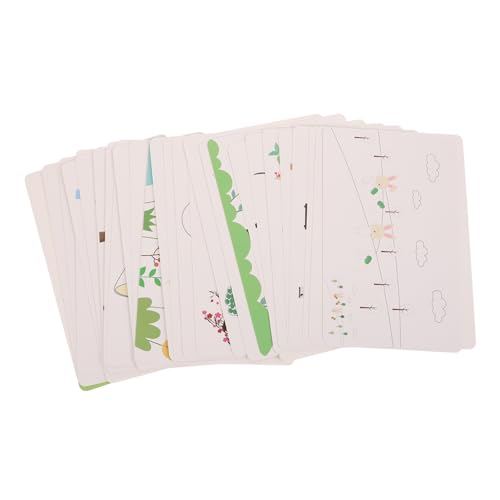 TOBBOMEY Finger Malset Teilig DIY Malbuch für Kindergarten Abwaschbare Lustige Fingerfarben Kreatives Zeichnen und Basteln Fantasie und Eltern Junge Mädchen Interaktion von TOBBOMEY