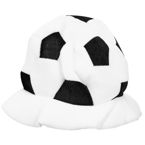 TOBBOMEY Fußballhut Unisex Fußballmütze Lustiger Fußballstil Partyhut Für Fußballwettkämpfe Und Fans Klassische Einheitsgröße Für Fußballfans Und Foto Requisite TOBBOMEY Fußballhut Unisex Fußballmütze Lustiger Fußballstil Partyhut Für Fußballwettkämpfe Und Fans Klassische Einheitsgröße Für Fußballfans Und Foto Requisite von TOBBOMEY