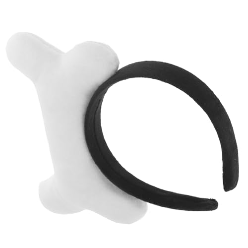 TOBBOMEY Halloween Stirnband mit Plüsch Knochenmotiv Weiches Bequemes Cosplay Haarband für Damen und Mädchen Kreatives Party Accessoire für Kostüme und Fotoshootings Leicht und TOBBOMEY Halloween Stirnband mit Plüsch Knochenmotiv Weiches Bequemes Cosplay Haarband für Damen und Mädchen Kreatives Party Accessoire für Kostüme und Fotoshootings Leicht und von TOBBOMEY