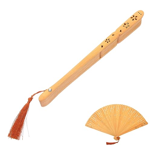 TOBBOMEY Handfächer Chinesischer Stil Fächer für Tanz Party und Hochzeiten Robustes und Stabiles Material Einzigartiges Antikes Dekoration und Fotorequisite TOBBOMEY Handfächer Chinesischer Stil Fächer für Tanz Party und Hochzeiten Robustes und Stabiles Material Einzigartiges Antikes Dekoration und Fotorequisite von TOBBOMEY