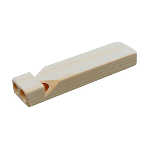 TOBBOMEY Holz Zugpfeife Holzflöte Kindermusikinstrument für Rollenspiel Party Favor Geschenk für Jungen Mädchen von TOBBOMEY