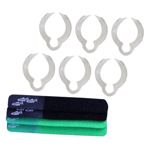 TOBBOMEY Kabelclips für Lichtschlauch Befestigung Kabelhalter Draht Organizer Klemmen für Sichere Fixierung von Leuchten und Kabeln Langlebig Vielseitig Einsetzbar von TOBBOMEY