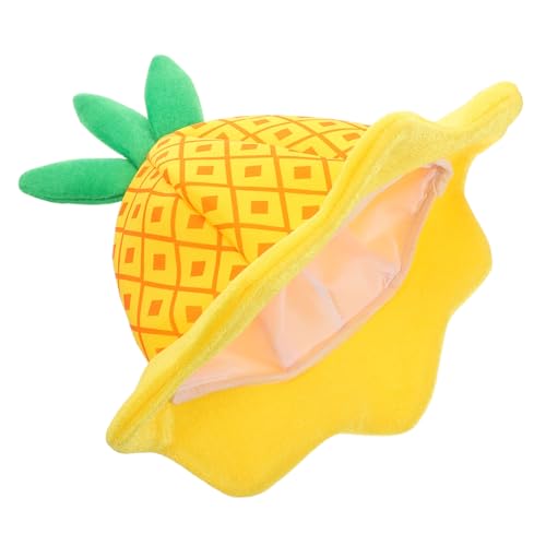 TOBBOMEY Lustiger Ananas-hut für Erwachsene Auffälliges Fruchthaupt-zubehör Originelle Party-kopfbedeckung für Geburtstag Karneval Cosplay und Foto-spaß TOBBOMEY Lustiger Ananas-hut für Erwachsene Auffälliges Fruchthaupt-zubehör Originelle Party-kopfbedeckung für Geburtstag Karneval Cosplay und Foto-spaß von TOBBOMEY
