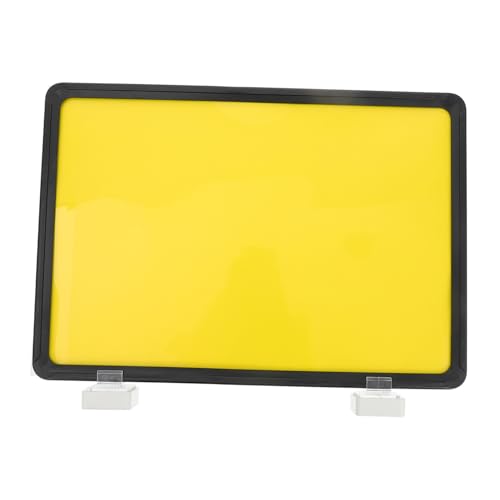 TOBBOMEY Magnetisches Klassifizierungs Schild mit Schwarzem Rahmen Wiederverwendbares Lageretikett für Magnettafeln Beschreibbares Magnet Schild zur Praktischen Lager und von TOBBOMEY