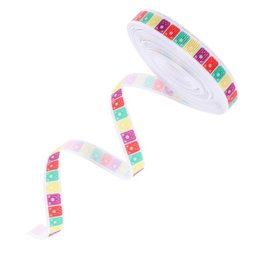 TOBBOMEY Mexikanisches Geschenkband Breit Polyester Geschenkverpackungsband für Cinco De Mayo Dekoration DIY Handwerk Buntes Geschenkband TOBBOMEY Mexikanisches Geschenkband Breit Polyester Geschenkverpackungsband für Cinco De Mayo Dekoration DIY Handwerk Buntes Geschenkband von TOBBOMEY