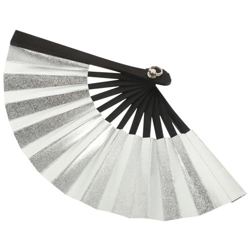 TOBBOMEY Miniatur Papierfächer Handfächer aus und Papier Filigrane DIY Bastelarbeit Kleiner Handventilator für Partydekoration Puppen und Geschenkaccessoire von TOBBOMEY