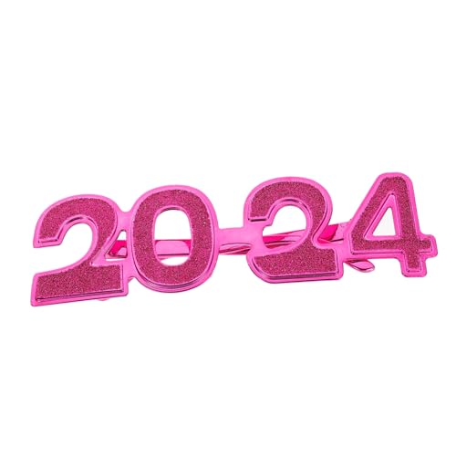 TOBBOMEY Party Brille Leichtes Design Spaßbrille für Silvester Feier Foto Requisiten Rosa TOBBOMEY Party Brille Leichtes Design Spaßbrille für Silvester Feier Foto Requisiten Rosa von TOBBOMEY