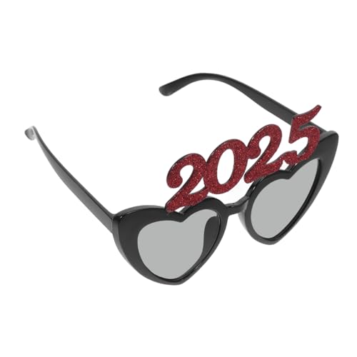 TOBBOMEY Partybrille Herzförmig Rote Eyewear Neujahrsfest Dekorative Brille Für Erwachsene Festival Foto Requisiten Wiederverwendbar Robust TOBBOMEY Partybrille Herzförmig Rote Eyewear Neujahrsfest Dekorative Brille Für Erwachsene Festival Foto Requisiten Wiederverwendbar Robust von TOBBOMEY