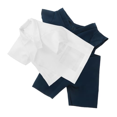 TOBBOMEY Plüschbär Arzt Kostüm Set Teilig mit Mantel Hose Shirt Arzt Outfit für Kuscheltier oder Puppe Niedliche Kleidung Kreatives Rollenspiel Zubehör TOBBOMEY Plüschbär Arzt Kostüm Set Teilig mit Mantel Hose Shirt Arzt Outfit für Kuscheltier oder Puppe Niedliche Kleidung Kreatives Rollenspiel Zubehör von TOBBOMEY