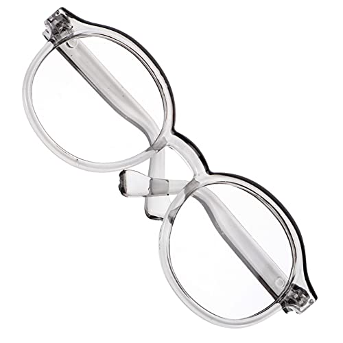 TOBBOMEY Brille Puppenbrille Brillen Für Puppen Gläser Mädchen Bastelbrille Für Puppen Kinderwagenspielzeug Gefälscht Zubehör Miniatur Sonnenbrille Plüsch Puppenwagen Lünetten Plastik Grey TOBBOMEY Brille Puppenbrille Brillen Für Puppen Gläser Mädchen Bastelbrille Für Puppen Kinderwagenspielzeug Gefälscht Zubehör Miniatur Sonnenbrille Plüsch Puppenwagen Lünetten Plastik Grey von TOBBOMEY
