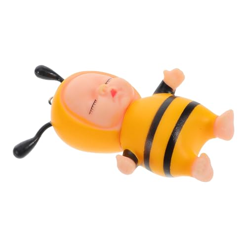 TOBBOMEY Miniatur-Kuchen-Baby-Puppen Dekorative Schlüsselanhänger Spielzeug Für Geburtstagsgeschenke Kuchen-Ornament TOBBOMEY Miniatur-Kuchen-Baby-Puppen Dekorative Schlüsselanhänger Spielzeug Für Geburtstagsgeschenke Kuchen-Ornament von TOBBOMEY