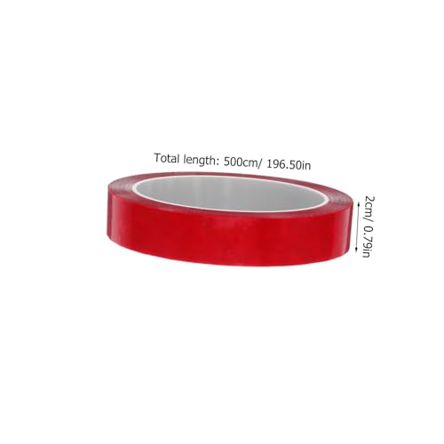TOBBOMEY Sicherheitsband Rot mit Klarer Manipulationsanzeige Starkes Verpackungsband für Kartonversiegelung Manipulationssicheres Klebeband für Dokumente und Versand Einfach Anzubringen TOBBOMEY Sicherheitsband Rot mit Klarer Manipulationsanzeige Starkes Verpackungsband für Kartonversiegelung Manipulationssicheres Klebeband für Dokumente und Versand Einfach Anzubringen von TOBBOMEY
