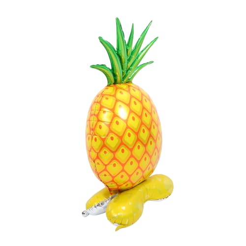 TOBBOMEY Stehender Ananas Folienballon Aluminiumfolie Sommer Party Deko Hawaii Geburtstag Strand Pool Dekoration TOBBOMEY Stehender Ananas Folienballon Aluminiumfolie Sommer Party Deko Hawaii Geburtstag Strand Pool Dekoration von TOBBOMEY