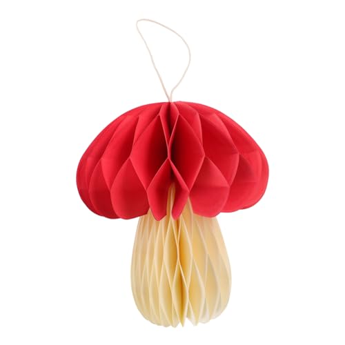 TOBBOMEY Wabenball Hängeornament Pilz Wabenball Pilzornament Feengarten Pilze Wald Fake Pilze Pilz Garten Papier Wabenball TOBBOMEY Wabenball Hängeornament Pilz Wabenball Pilzornament Feengarten Pilze Wald Fake Pilze Pilz Garten Papier Wabenball von TOBBOMEY