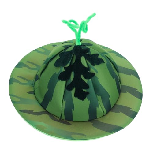 TOBBOMEY Wassermelonen Fruchthut Kostüm Lustig Partyhut Erwachsene Karneval Foto Requisite Auffälliges Sommercap für Fasching Strand Pool Weihnachten TOBBOMEY Wassermelonen Fruchthut Kostüm Lustig Partyhut Erwachsene Karneval Foto Requisite Auffälliges Sommercap für Fasching Strand Pool Weihnachten von TOBBOMEY