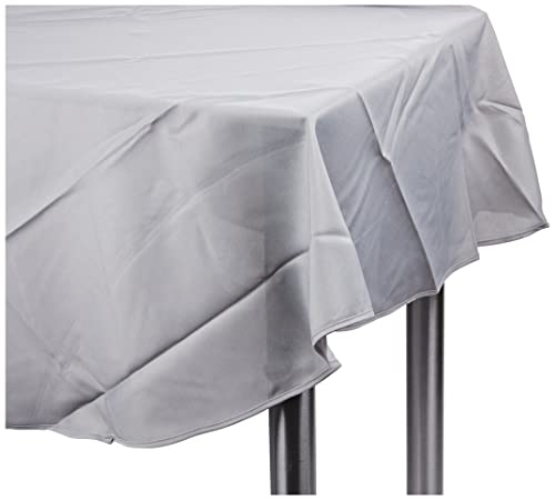 Today Tischdecke rund 180 Chantilly Polyester 180 x 180 cm, Polyester, Grau (zinc), 180x180 cm von Today