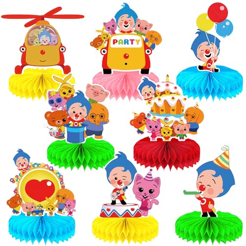 Acht Stück Set Babyparty Deko Clown Magier Tier Elefant Schwein Tiger Dekoration Wabendekoration Geeignet für Kinderparty Kinder Mögen Acht Stück Set Babyparty Deko Clown Magier Tier Elefant Schwein Tiger Dekoration Wabendekoration Geeignet für Kinderparty Kinder Mögen von TOEECY
